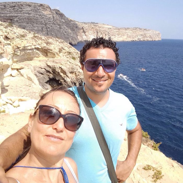 List viaggio di nozze: Paolo Regoli e Letizia Balerici