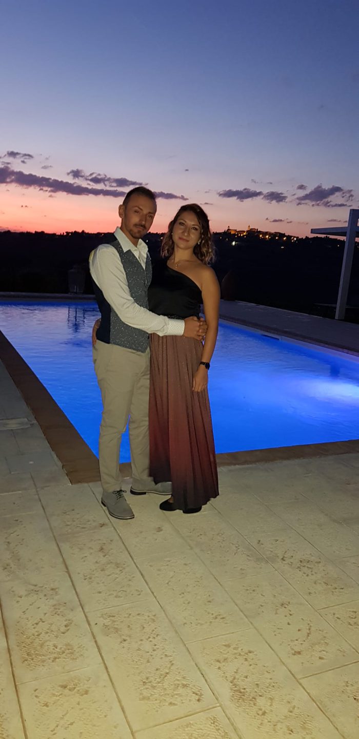 Marco Paolucci e Martina Giampieri