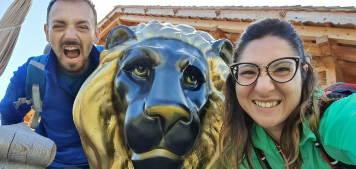 Marco Paolucci e Martina Giampieri